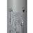 34.25"H Light Gray Metal Cutout Outdoor Water Fountain With LED Lights, Modern Freestanding Sphere-Top Water Feature For Patio Garden Backyard Decor