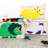 3 Sprouts Collapsible Toy Chest Storage Bin for Kids Playroom, Walrus