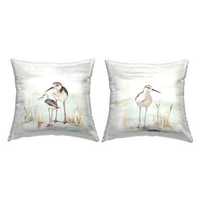 Coussin Sandpipers Summer Beach
