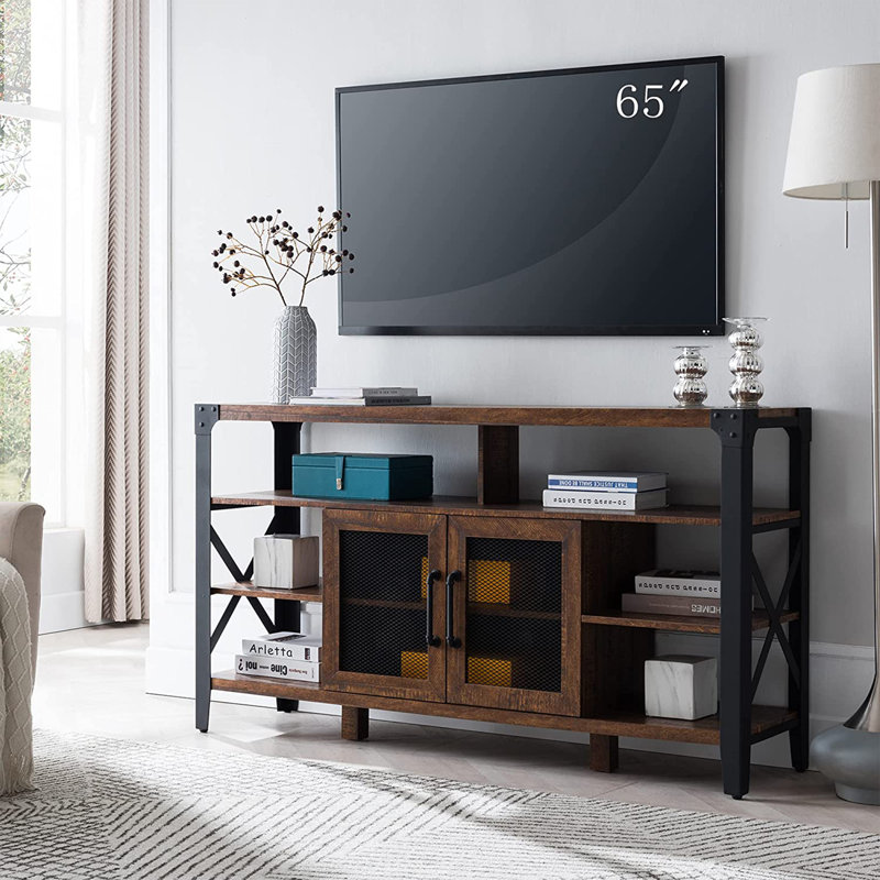 Polett Unfinished for TVs up to 65", Brown/Black