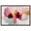 Décoration murale encadrée rose bourgogne Smear III par Art Remedy, cadre argenté, 54 x 36-2094637178-2094923201
