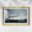Un bateau dans une tempête (Navire dans la tempête), v. 1899-Henri Rousseau-Impression encadrée personnalisée-1109280781-1109280784-1109280793