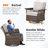 5 Piece Rattan Sofa Seating Group With Cushions-543535807