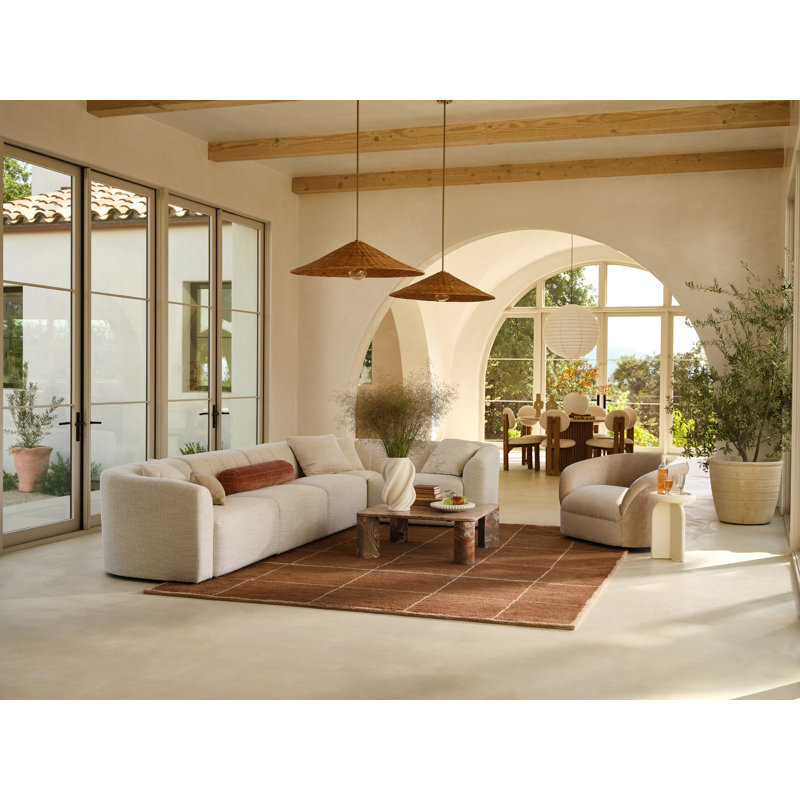 Merritt Hand Tufted Wool Indoor Rug, Rectangle 3' x 5'