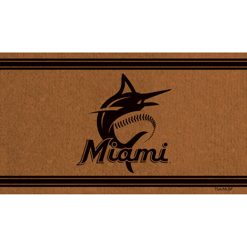 Miami Marlins Coir Mat 1C