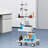 23.82'' H x 14.17'' W Lab Cart with Wheels