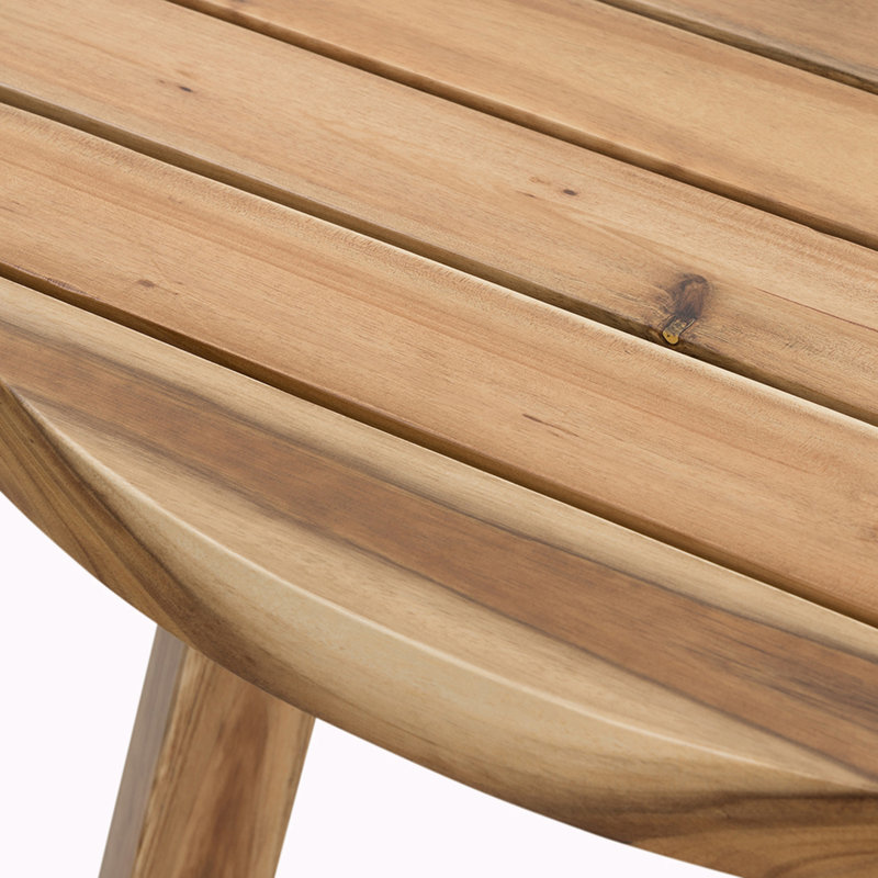 Table de bout ronde, H 29,9 po x l 32,2 po x P 32,2 po