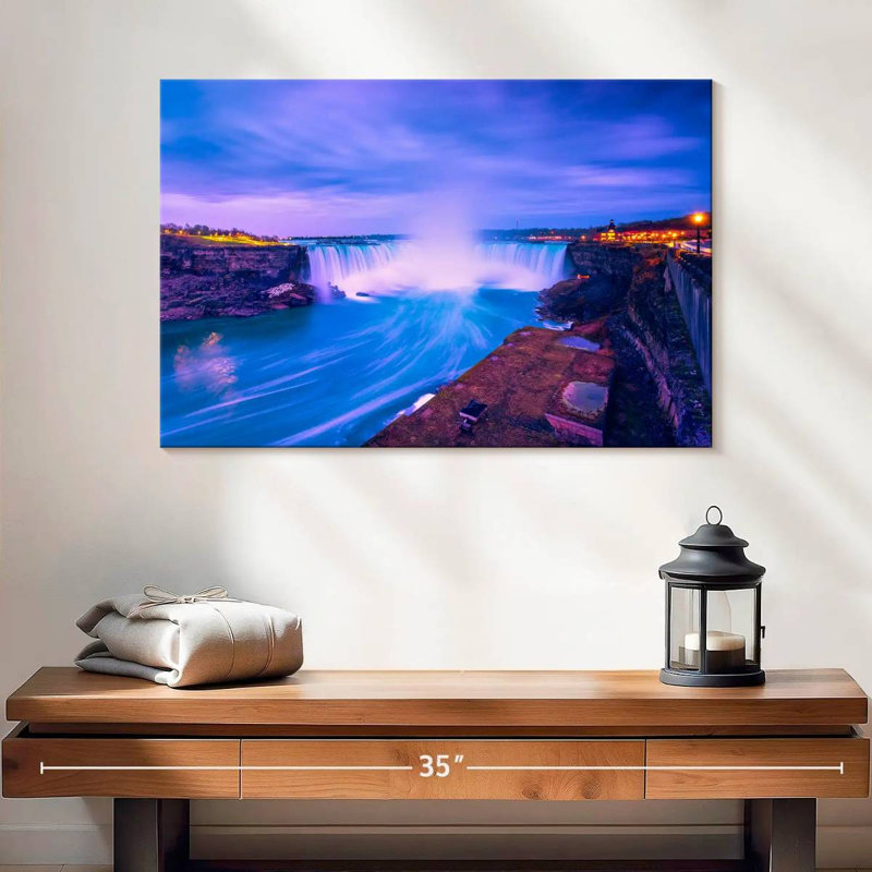 Alvord Sunrise At Niagara Falls, H 16 po x l 24 po