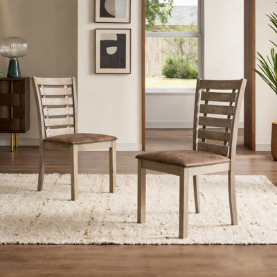 Ensemble de 2 chaises de salle à manger Modern Farmhouse