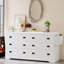 Commode 6 tiroirs avec station de charge