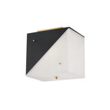 Ratio 3 - Light 8.25'' Unique/Statement Square / Rectangle Flush Mount