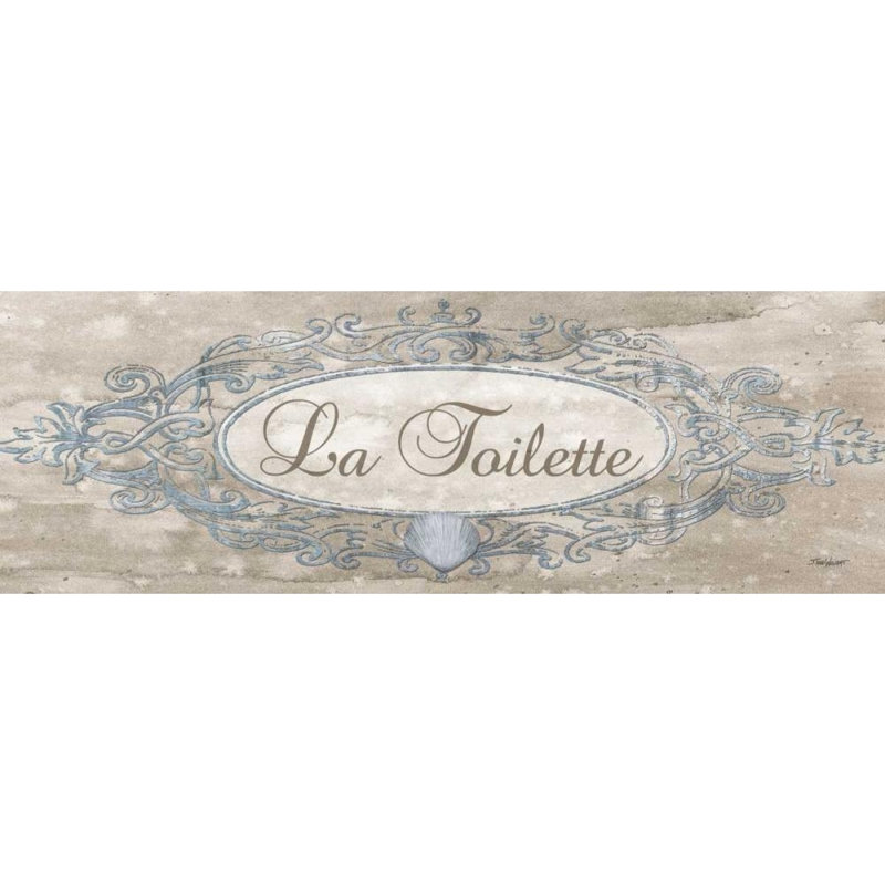 Art sur toile tendue par Williams, Todd Gallery, titre: La Toilette, 11" H x 24" W