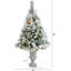  Arbre de Noël artificiel en pin floqué Oregon