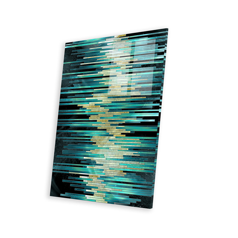 Spirit avec mécanisme imprimé sur verre acrylique, H 24 po x l 16 po x P 0,25 po