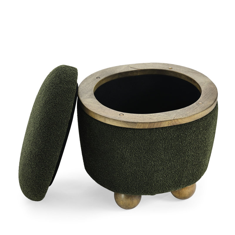 Tabouret de rangement Dark Living - Douce et confortable chambre à coucher d'apparence élégante