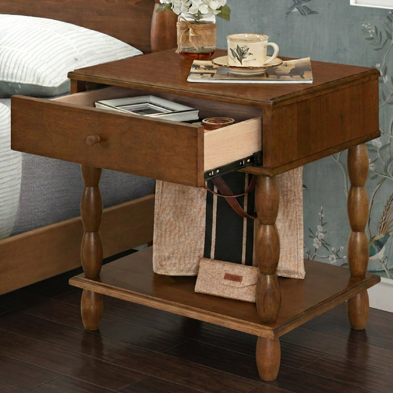 Eloise Busey Solid Wood 3 Piece Bedroom Set - King, 3 Pcs: Bed, 2 Nightstands, King