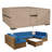 600D Waterproof Rectangular Patio Heavy Duty Furniture Set Cover-586705094