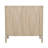 Isa 32.75 in. W Marble and Wood 3 Drawer Chest, Light Brown-1179825100