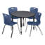 Ensemble de table de salle à manger et de chaises Kee Mobile-73413258-73413262-93832258