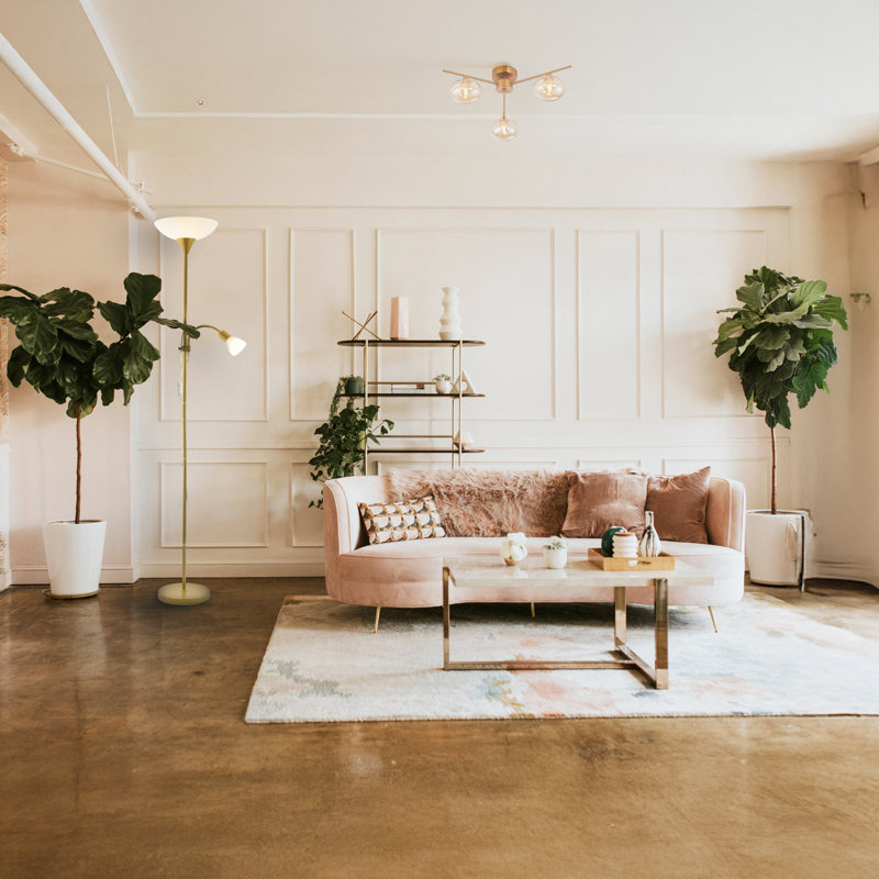 180cm Torchiere Floor Lamp, Satin