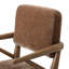 Chaise de salle à manger rembourrée en polyester DEIDRE-120144927