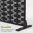 6 ft. H x 4 ft. W Metal Privacy Screen Fence Panel Brick Pattern-55887650