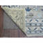 Tapis oriental gris 6 pi 2 po x 8 pi 7 po avec médaillons géométriques et motif oriental en laine souple noué à la main