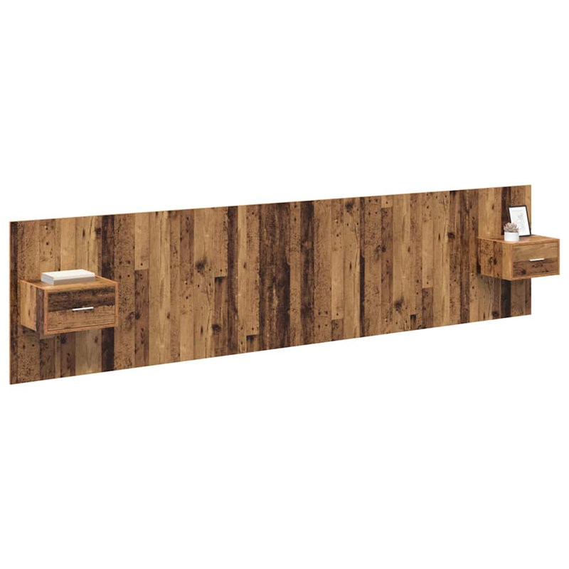 UK Emperor Headboard, 320 x 200cm, Old Wood