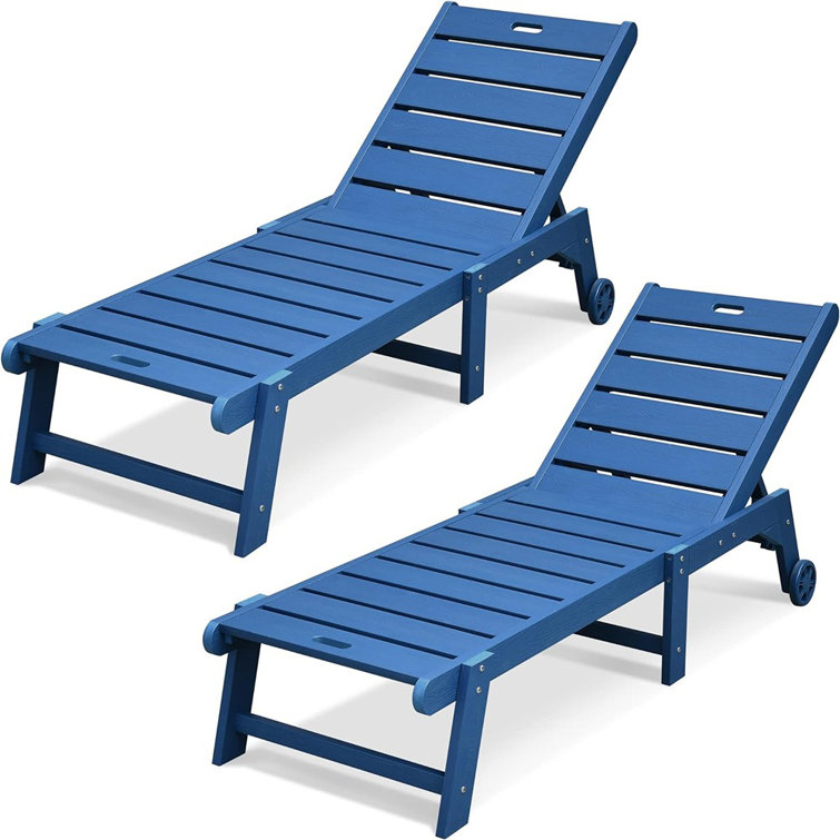 Latitude Run® Harlle Outdoor Chaise Lounge Set 