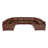 Mietoon Leather Match Large Seating Power Recliner Sectional-1339745741