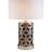 29.5" Tall Table Lamp, Weave Chestnut Design