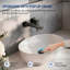 Robinet de salle de bain mural, robinet de salle de bain monocommande avec bonde-125423805