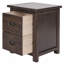 Wickerham 2 Drawer Bedside Table, end table, side table