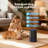 Kloudic Hepa Air Purifier For Home,bedroom, Rv, Closet, Removes 99.9% Dust Pollen Pet Hair Smell, Effective For Room Up To 1200 Sq.ft/3hour, Black