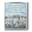 Toile encadrée de qualité supérieure «Be Strong Flower Field» - prête à être accrochée-854956798-854956799
