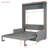 Full Size Murphy Bed Wall Bed With Cushion-1384424658-1384424657