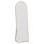 Metal Arch Floor Mirror-924755560