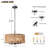Beatric 6-Light Dimmable Drum Chandelier-69837750