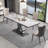 Simple light luxury rectangular dining table-107362828