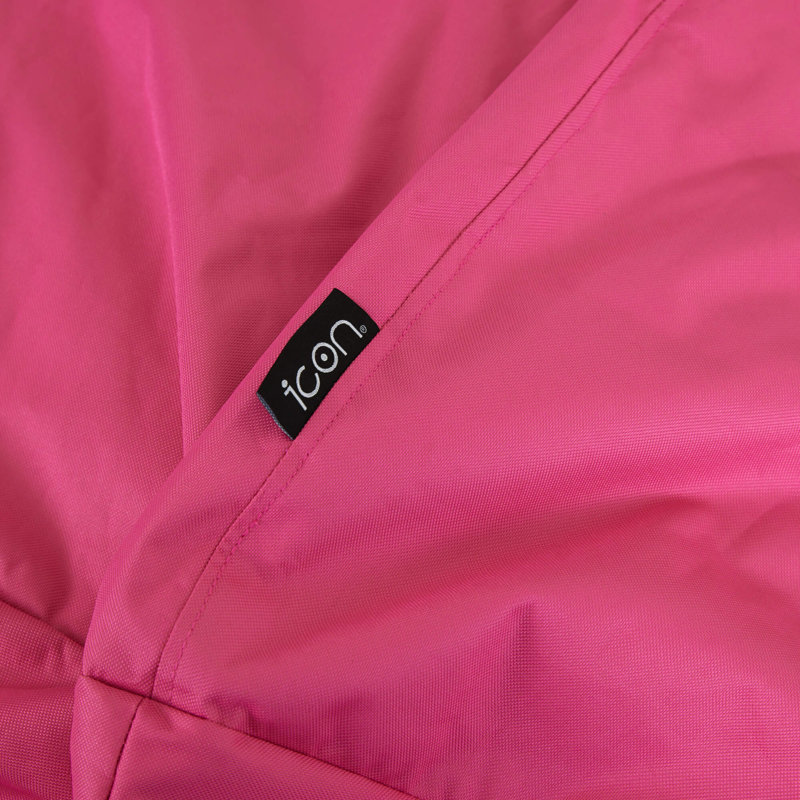 Kingston Water-Resistant Classic Bean Bag, Pink, 50cm H x 85cm W x 85cm D