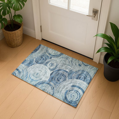 Premium Machine Washable Lubbers AMF1750 Geometric Rug
