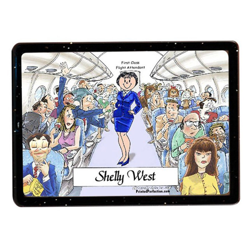 Personnalisateur de vol personnalisé - aimant en acrylique pour femme - excellent cadeau!, Oui