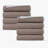 Ensemble d'essuie-mains double 8 pièces Double Face-102406651