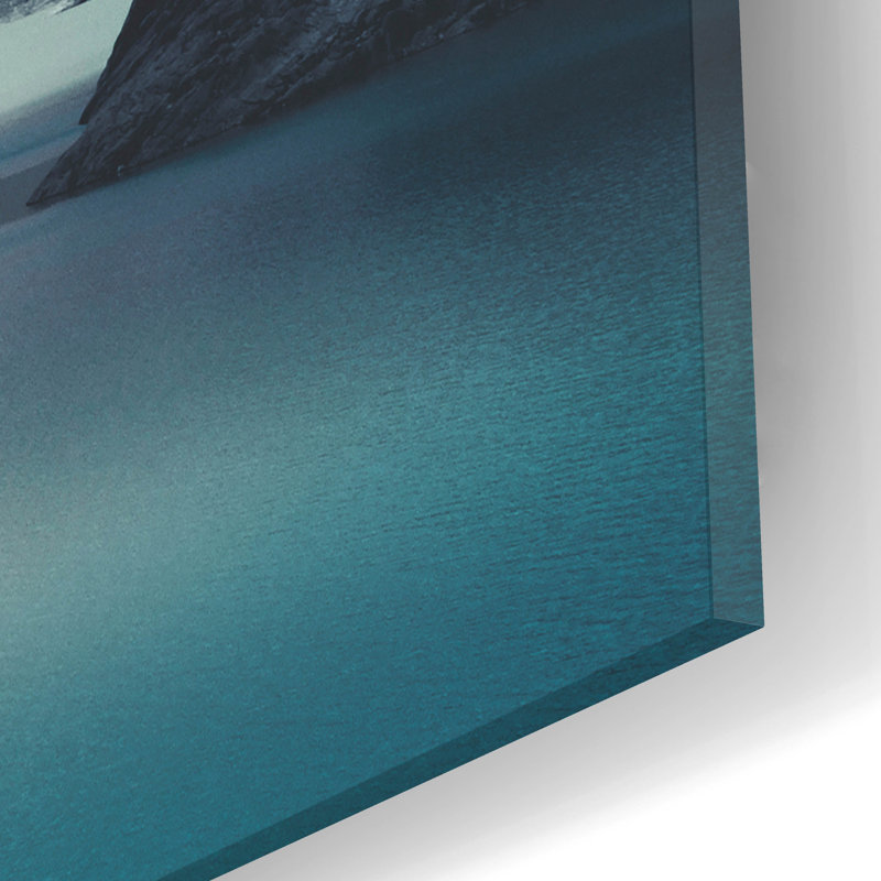 Art mural en verre Millwood Pines, H 12 po x l 12 po x P 0,13 po