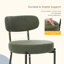 Ensemble de chaises de salle à manger en sherpa Boucle-1443243780-1452004917