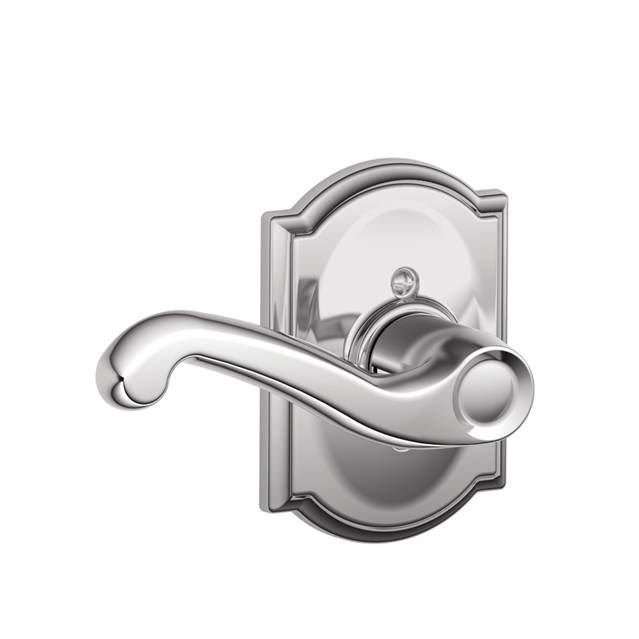 Flair Lever with Camelot Trim Non-Turning Lock