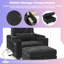 Fauteuil inclinable manuel avec repose-pieds, port de charge USB, porte-gobelets et rangement caché-1956529193