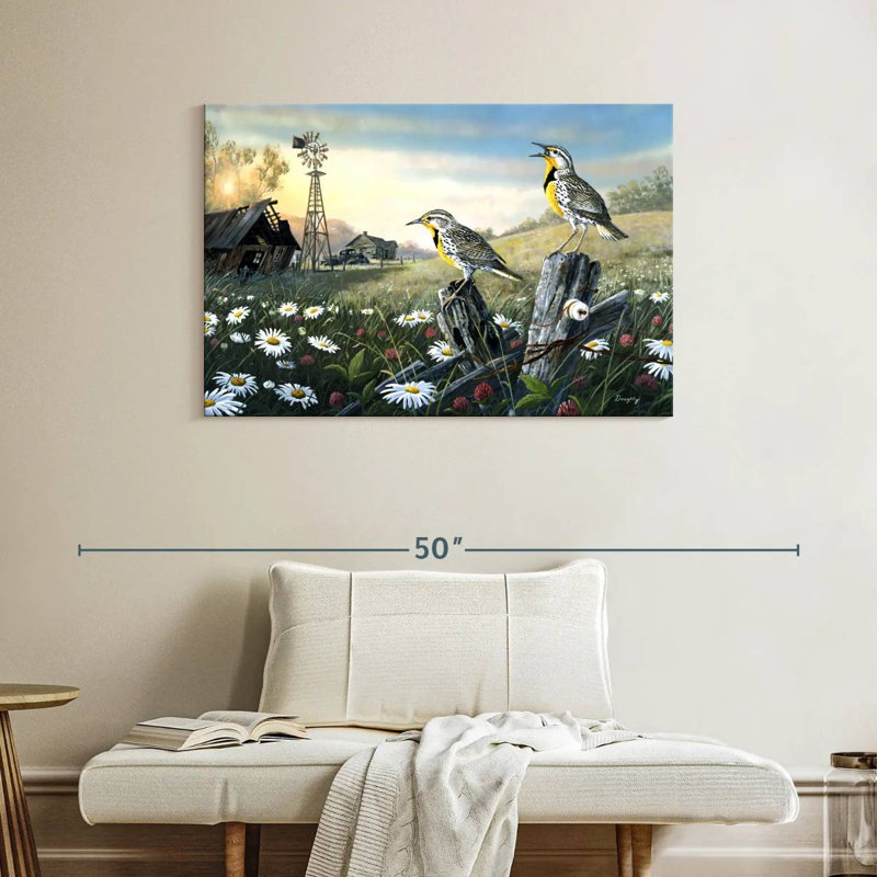 Meadow Outpost, 26" H x 39" W