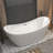 Elegant Freestanding Bathtub Acrylic Modern Bathroom Relaxation