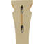 Support en bois / corbeau H 10 po x l 5 po x P 5,75 po-91262412